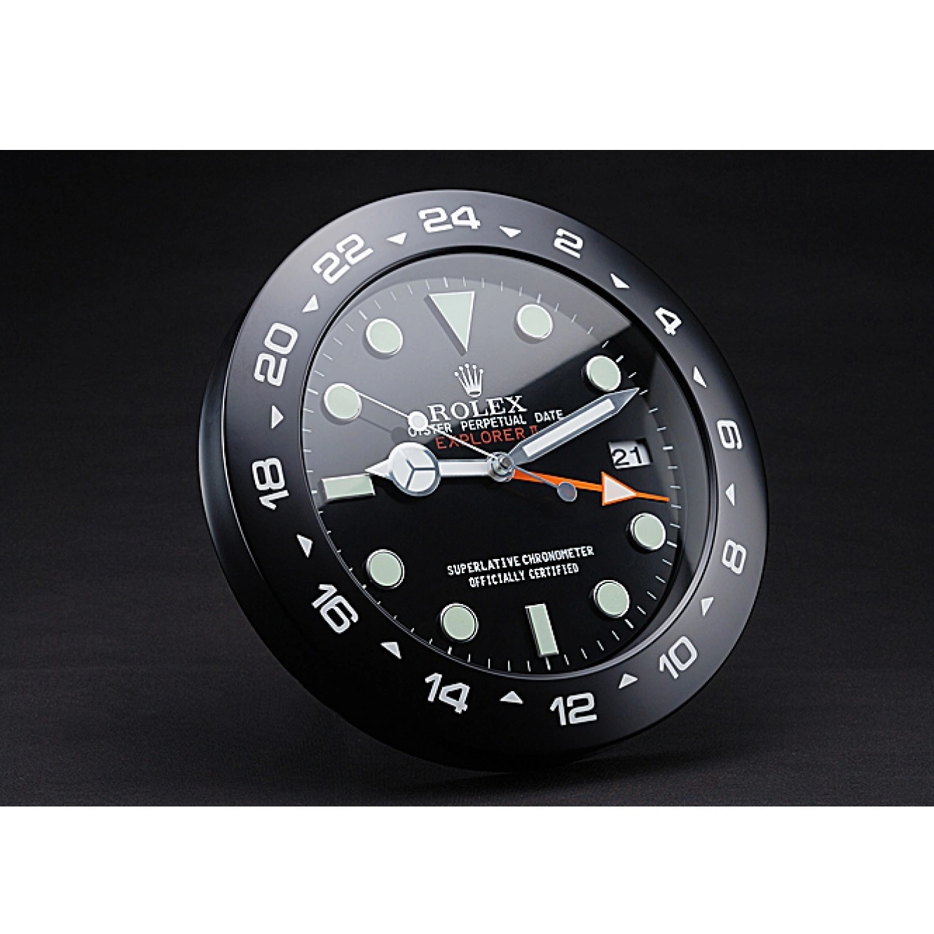 Best AAA Replica Sites Black II 622477 Clock Rolex Explorer Wall 0719
